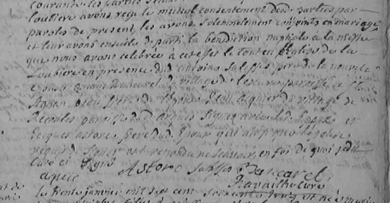 Mariage Astorg Antoine - Salesse Marie -2- 11_01_1763.jpg